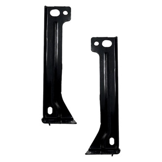 Alzare® - Front Lower Driver and Passenger Side Fender Brace Set (Standard Line)