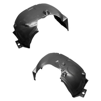Alzare® - Front Driver and Passenger Side Fender Liner Set (CAPA Certified)