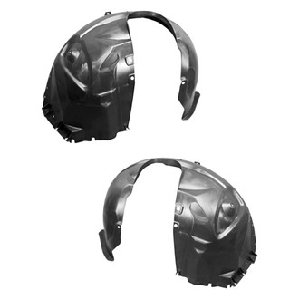 Alzare® - Front Driver and Passenger Side Fender Liner Set (CAPA Certified)