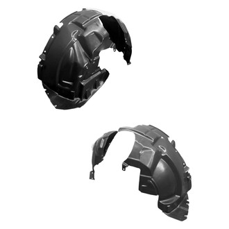 Alzare® - Front Driver and Passenger Side Fender Liner Set (Standard Line)