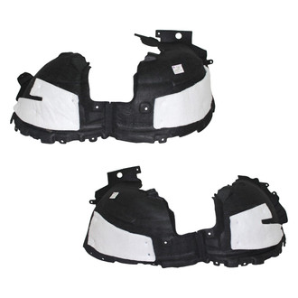 Alzare® - Front Driver and Passenger Side Fender Liner Set (Standard Line)