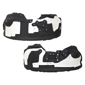 Alzare® - Front Driver and Passenger Side Fender Liner Set (Standard Line)