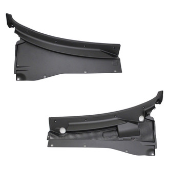 Alzare® - Driver and Passenger Side Cowl Grille Panel Set (Standard Line)