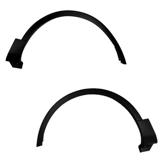 Alzare® - Front Driver and Passenger Side Wheel Arch Molding Set (CAPA Certified)