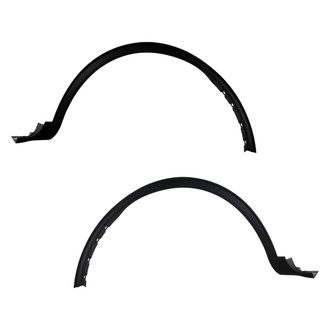 Alzare® - Front Driver and Passenger Side Wheel Arch Molding Set (CAPA Certified)