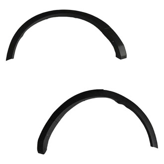 Alzare® - Rear Driver and Passenger Side Wheel Arch Molding Set (CAPA Certified)