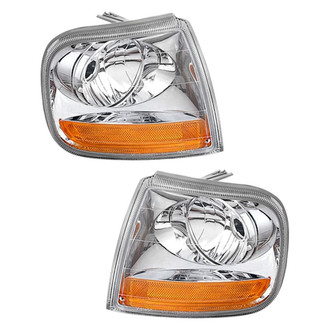 Alzare® - Driver Side Replacement Turn Signal/Corner Light Set (Standard Line)