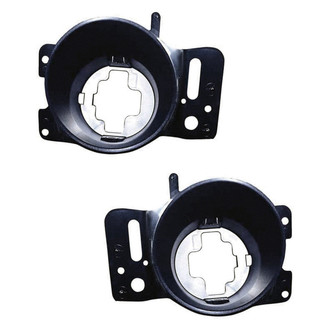 Alzare® - Front Driver and Passenger Side Fog Light Bracket Set (Standard Line)