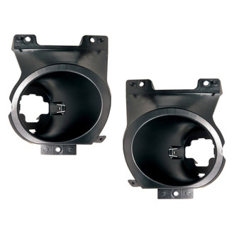 Alzare® - Front Driver and Passenger Side Fog Light Bracket Set (Standard Line)
