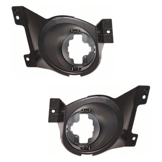 Alzare® - Front Driver and Passenger Side Fog Light Bracket Set (Standard Line)