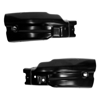 Alzare® - Front Outer Driver and Passenger Side Bumper Extension Reinforcement Set (Standard Line)
