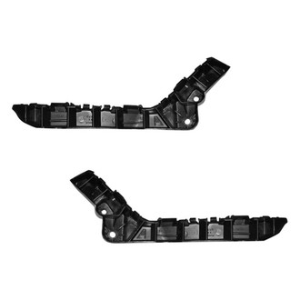 Alzare® - Front Driver and Passenger Side Bumper Cover Retainer Set (Standard Line)