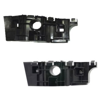 Alzare® - Front Driver and Passenger Side Bumper Cover Retainer Bracket Set (Standard Line)