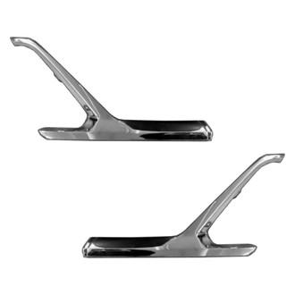 Alzare® - Front Driver and Passenger Side Fog Light Trim Set (Standard Line)