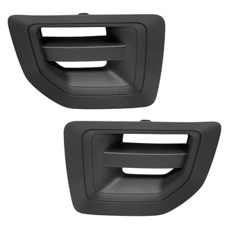 Alzare® - Front Driver and Passenger Side Fog Light Cover Set (Standard Line)