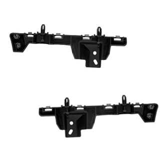 Alzare® - Front Upper Driver and Passenger Side Bumper Cover Support Guide Set (Standard Line)