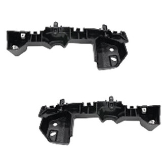 Alzare® - Front Upper Driver and Passenger Side Bumper Cover Retainer Set (Standard Line)