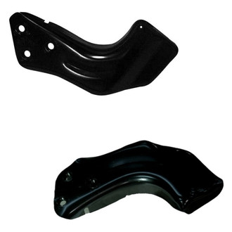 Alzare® - Front Inner Driver and Passenger Side Bumper Bracket Set (CAPA Certified)