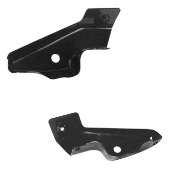 Alzare® - Front Outer Driver and Passenger Side Bumper Bracket Set (CAPA Certified)