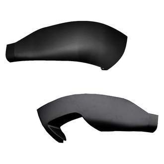 Alzare® - Rear Lower Driver and Passenger Side Bumper End Set (Standard Line)