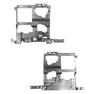 Alzare® - Driver and Passenger Side Headlight Support Set (Standard Line)