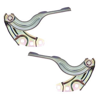 Alzare® - Driver and Passenger Side Hood Hinge Set (Standard Line)