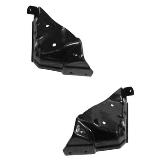 Alzare® - Front Driver and Passenger Side Fender Brace Set (CAPA Certified)