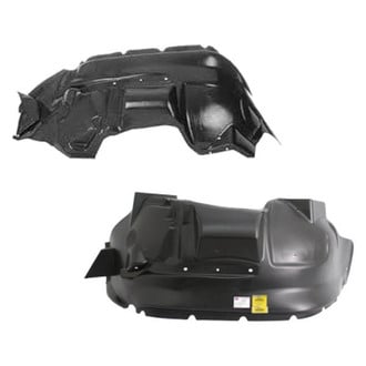 Alzare® - Front Driver and Passenger Side Fender Liner Set (CAPA Certified)