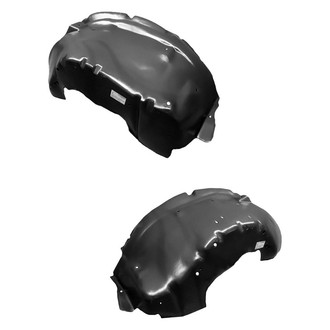 Alzare® - Front Outer Driver and Passenger Side Outer Fender Liner Set (Standard Line)