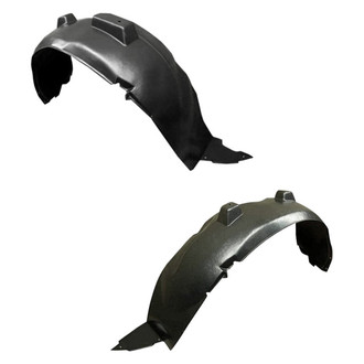 Alzare® - Front Driver and Passenger Side Fender Liner Set (Standard Line)