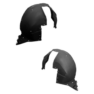 Alzare® - Front Driver and Passenger Side Fender Liner Set (CAPA Certified)