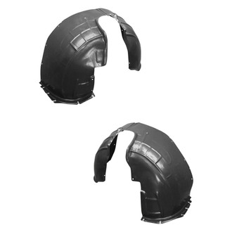 Alzare® - Front Driver and Passenger Side Fender Liner Set (CAPA Certified)