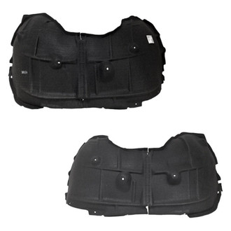 Alzare® - Front Driver and Passenger Side Fender Liner Set (CAPA Certified)