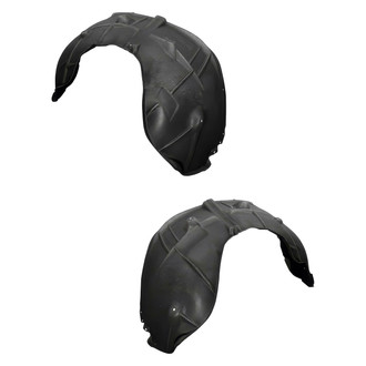 Alzare® - Front Driver and Passenger Side Fender Liner Set (CAPA Certified)