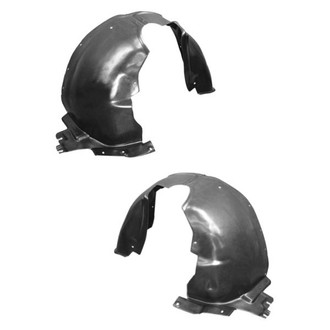 Alzare® - Front Driver and Passenger Side Fender Liner Set (Standard Line)