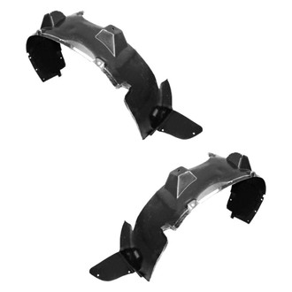 Alzare® - Front Driver and Passenger Side Fender Liner Set (CAPA Certified)