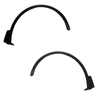 Alzare® - Front Driver and Passenger Side Wheel Arch Molding Set (Standard Line)