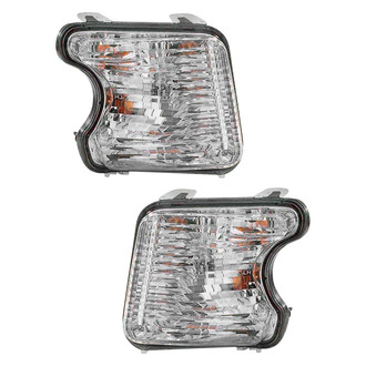 Alzare® - Driver Side Replacement Turn Signal/Parking Light Set (Standard Line)