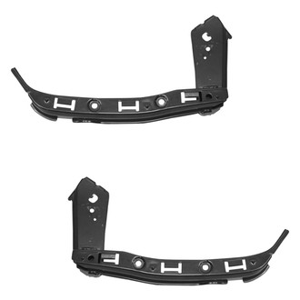 Alzare® - Front Outer Driver and Passenger Side Bumper Cover Reinforcement Set (Standard Line)