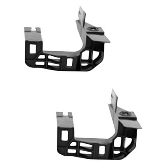 Alzare® - Front Inner Driver and Passenger Side Bumper Cover Bracket Set (Standard Line)