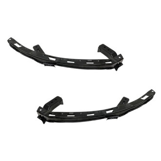 Alzare® - Front Upper Driver and Passenger Side Bumper Cover Support Set (Standard Line)
