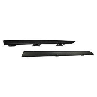 Alzare® - Rear Upper Driver and Passenger Side Bumper Cover Molding Set (Standard Line)