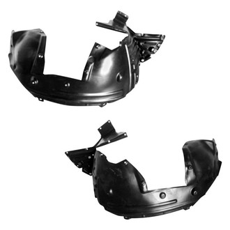 Alzare® - Front Driver and Passenger Side Fender Liner Set (Standard Line)