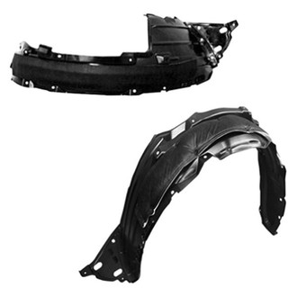 Alzare® - Front Driver and Passenger Side Fender Liner Set (Standard Line)