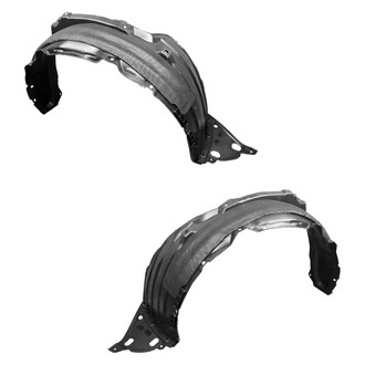 Alzare® - Front Driver and Passenger Side Fender Liner Set (CAPA Certified)