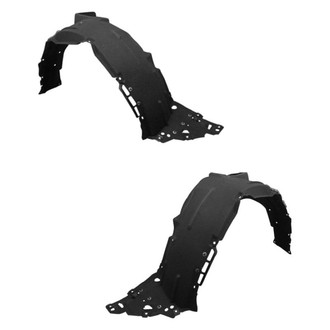 Alzare® - Front Driver and Passenger Side Fender Liner Set (Standard Line)