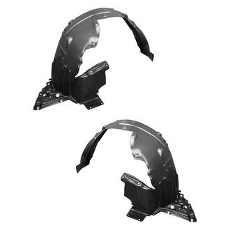 Alzare® - Front Driver and Passenger Side Fender Liner Set (CAPA Certified)