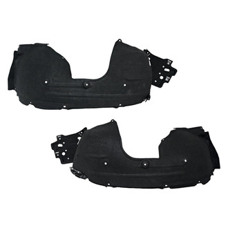 Alzare® - Front Driver and Passenger Side Fender Liner Set (CAPA Certified)