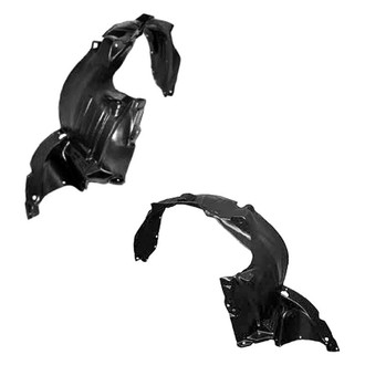 Alzare® - Front Driver and Passenger Side Fender Liner Set (CAPA Certified)