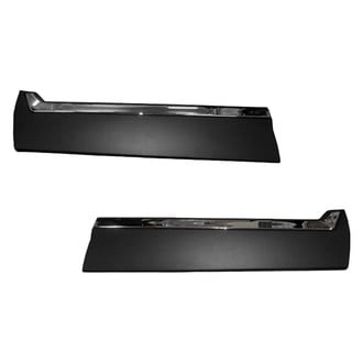 Alzare® - Front Lower Driver and Passenger Side Door Molding Set (Standard Line)